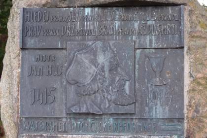 Památník Jana Husa - Hradiště u Nasavrk